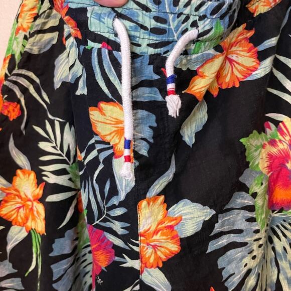 Jogal 2 Piece Hawaiian Set Tropical Floral Print Button Up Top & Short Size 3XL - Picture 6 of 16